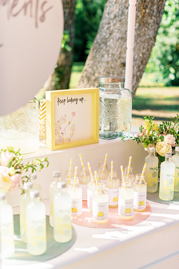 unique-girl-baptism-ideas-pink-yellow-hues-themed-snoopy_16