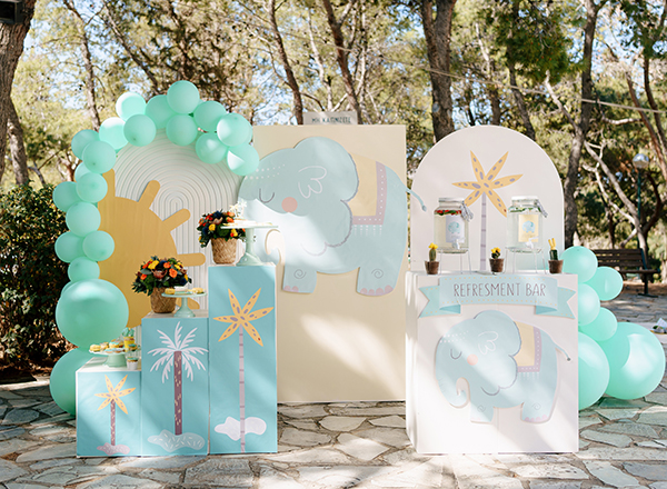 cute-baptism-decoration-ideas-baby-elephant-theme_01