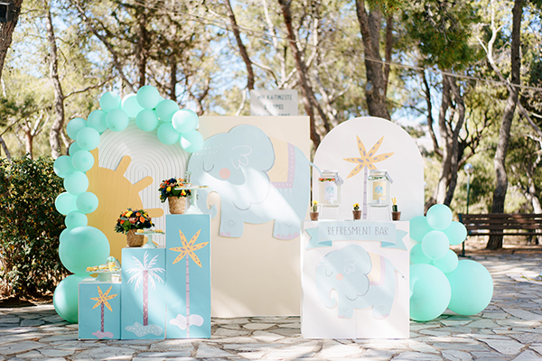 cute-baptism-decoration-ideas-baby-elephant-theme_06