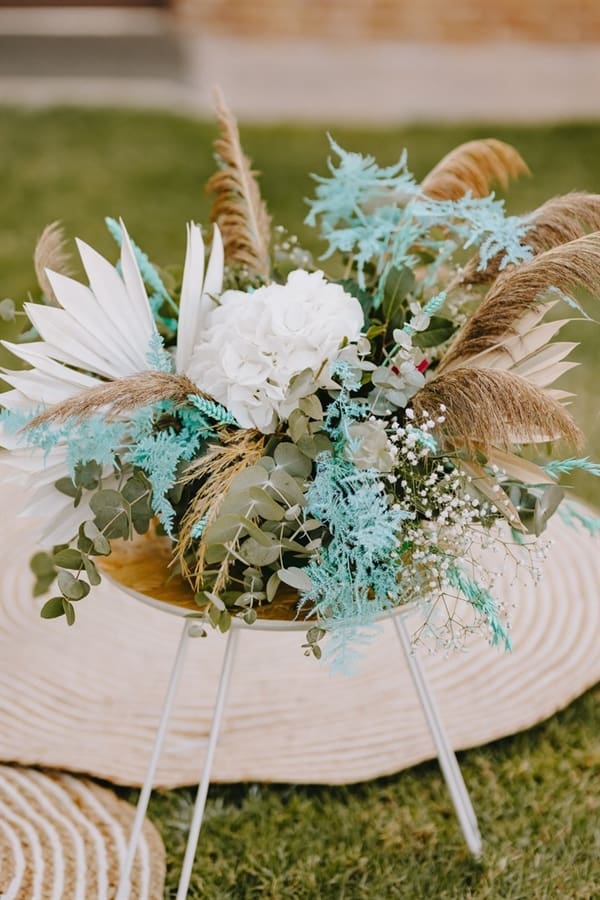 decorative ideas boho baptism shades aqua_17