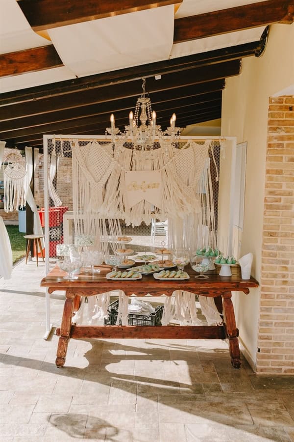 decorative ideas boho baptism shades aqua_18