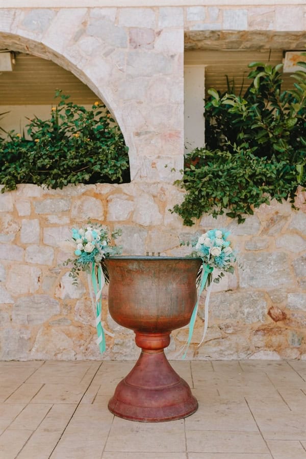 decorative ideas boho baptism shades aqua_19