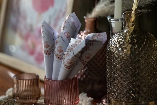 decorative ideas lovely girly baptism flamingo theme_16